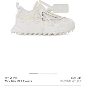 White Odyssey 1000 Off-White Sneaker